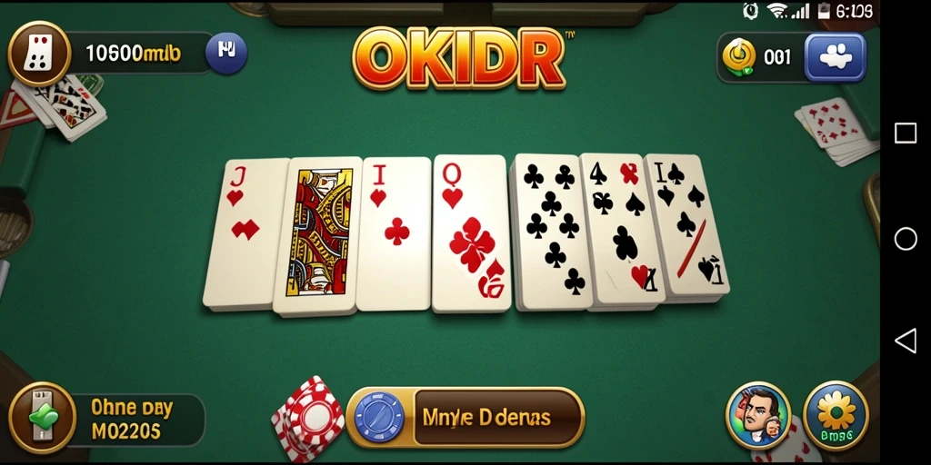 Tampilan menawan dari gameplay seru OKIDR yang menghibur.